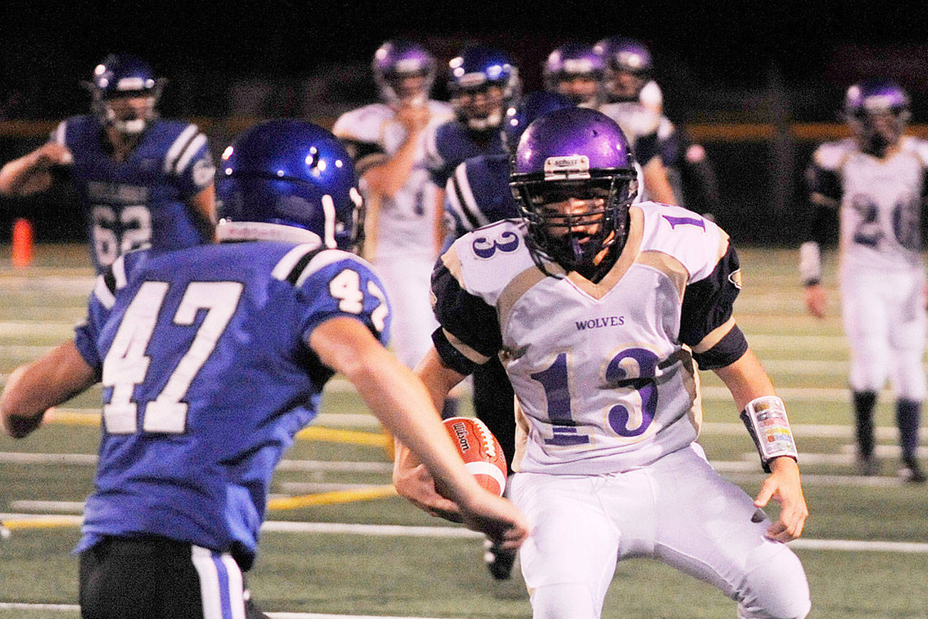 Football: Wolves beat down Bulldogs, 38-19