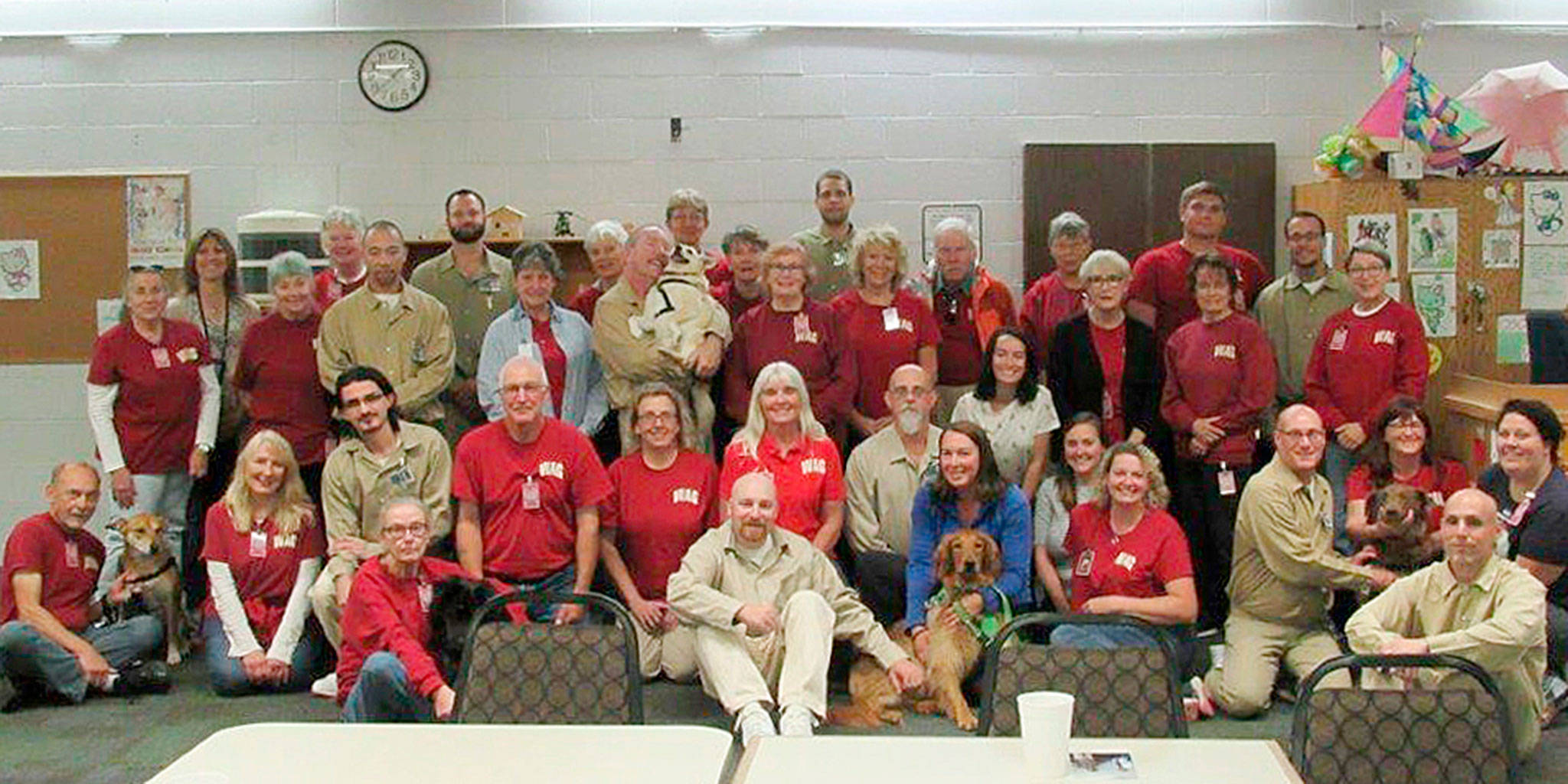 Corrections center hosts WAG for second dog ‘reunion’