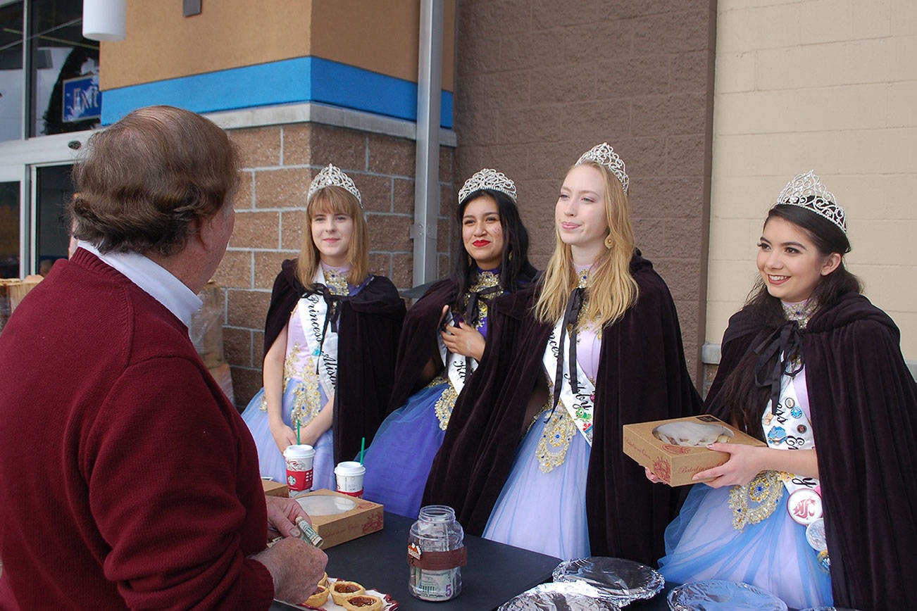 Irrigation Festival Royalty sells pies for mental health