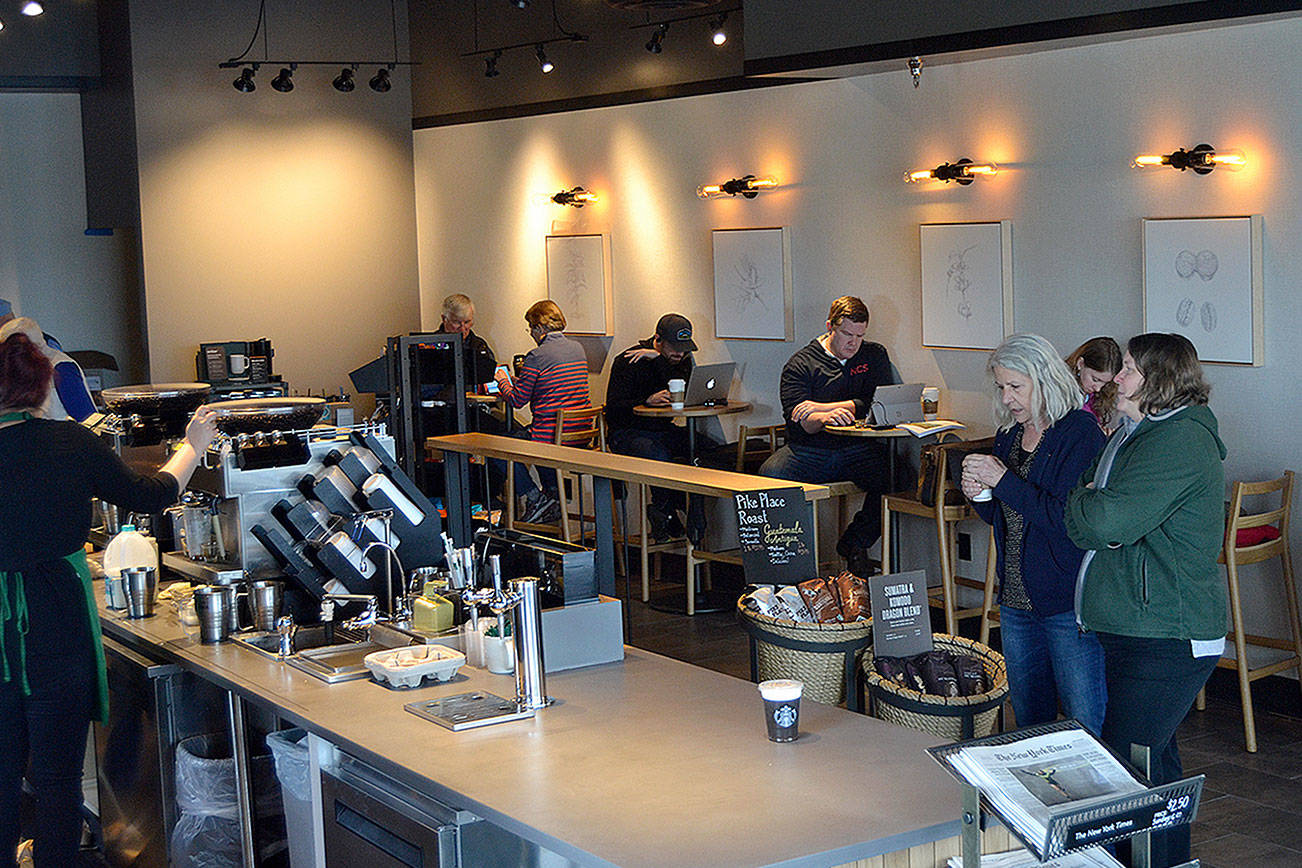 Starbucks finishes remodel in Sequim store