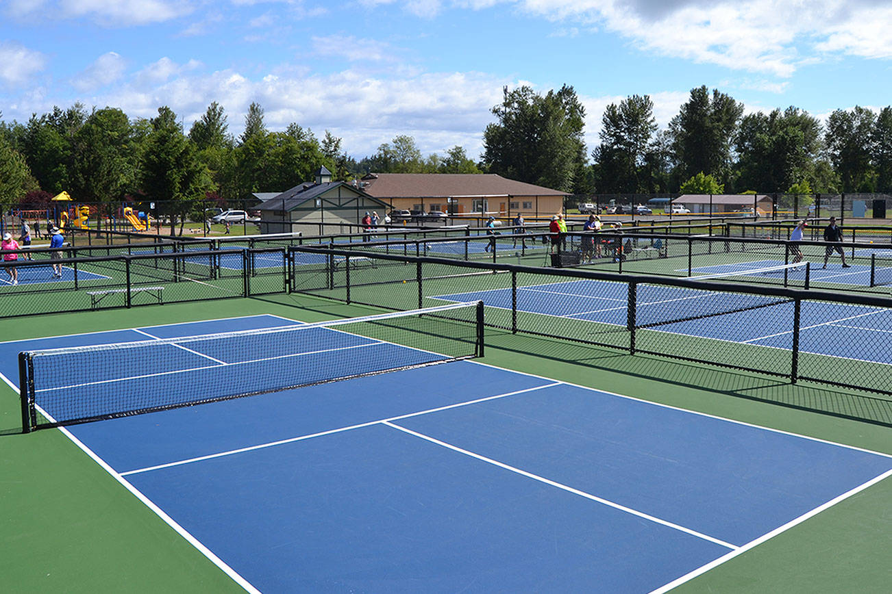 Pickleball courts open at Sequim Park | Sequim Gazette