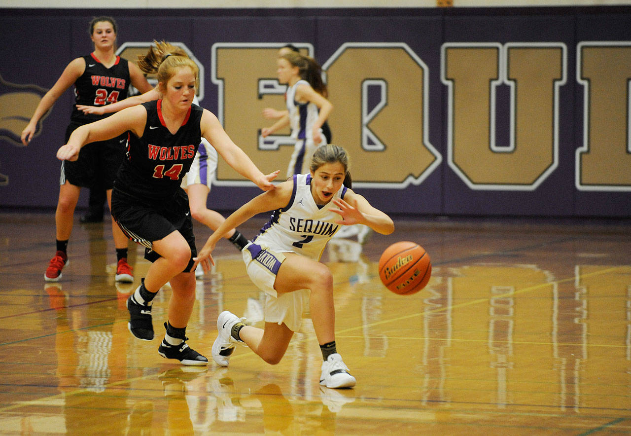 Girls basketball: Sequim bests Bainbridge, Coupeville to open sason slate