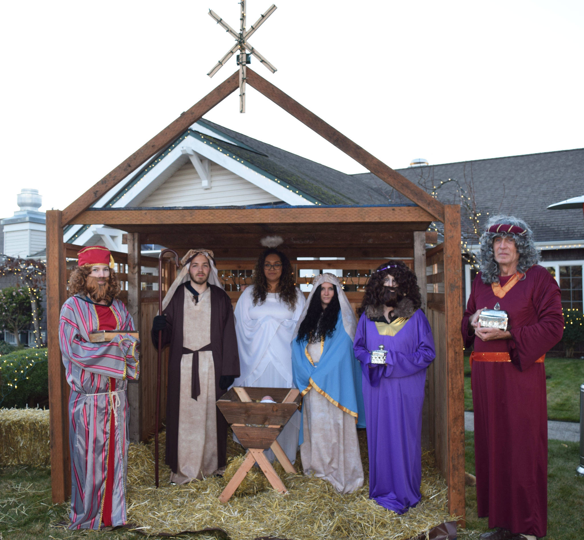Dungeness Courte Memory Care hosts second annual living nativity