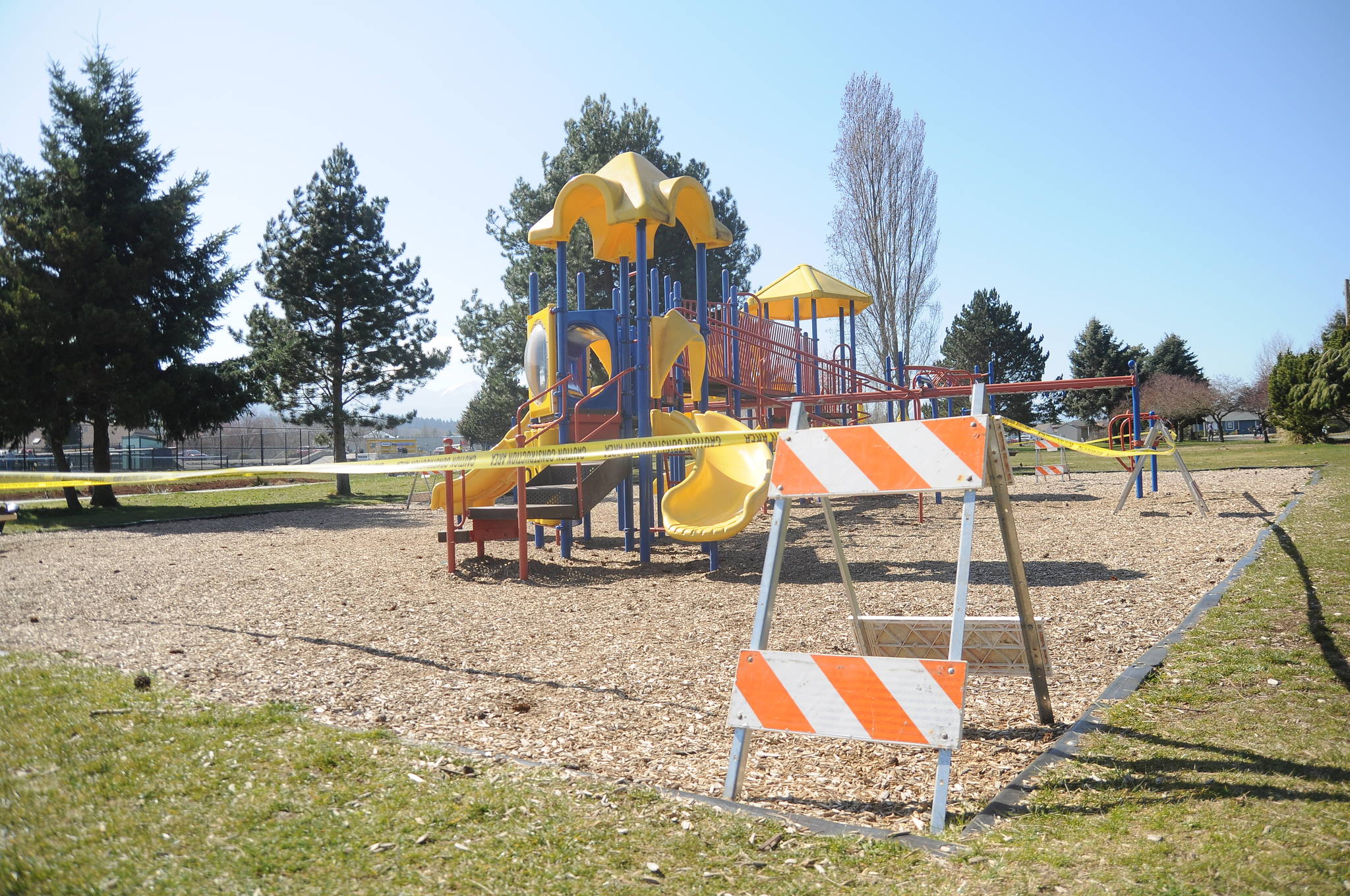 City of Sequim shuts down park playgrounds