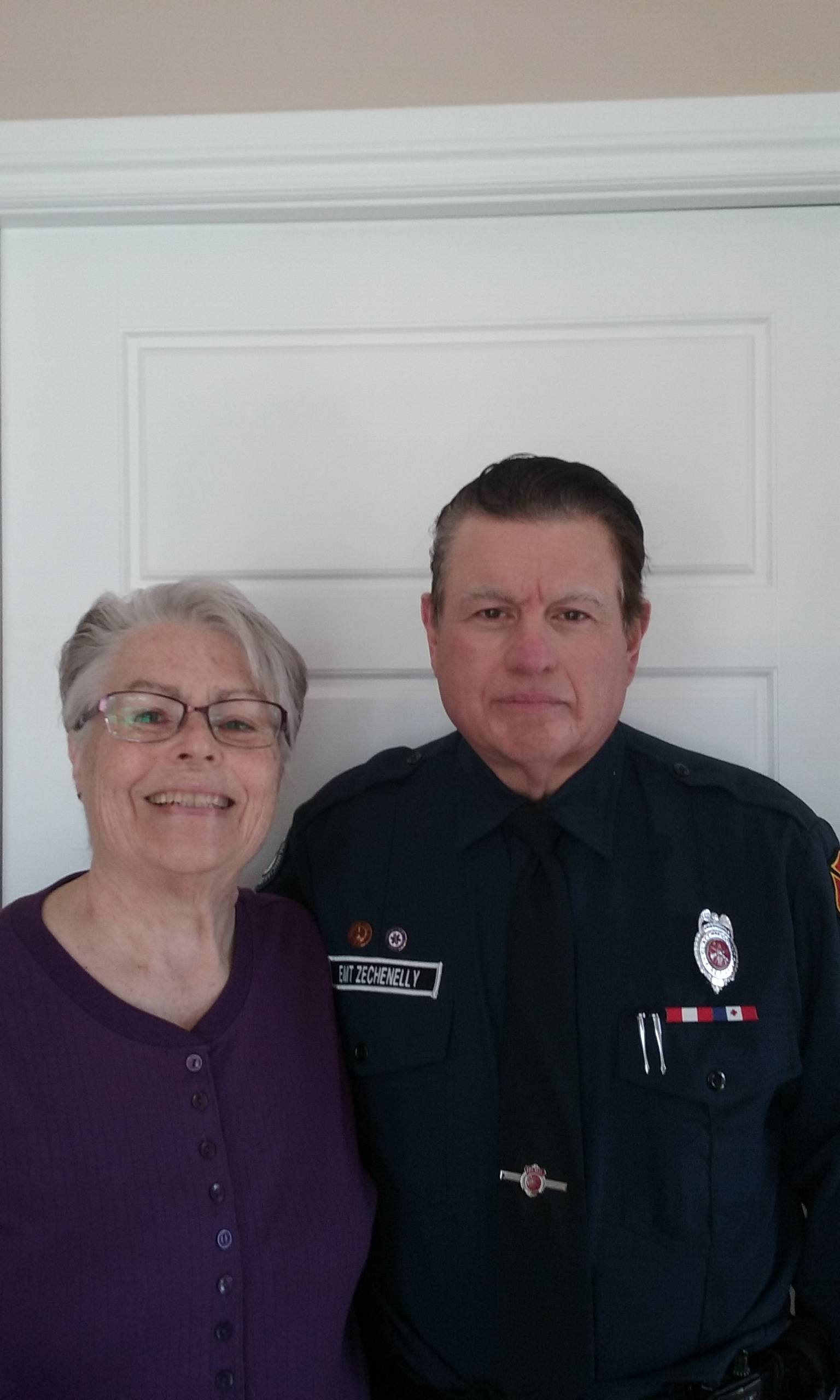 Cindy and Blaine Zechenelly. Photo courtesy of the Zechenelly family