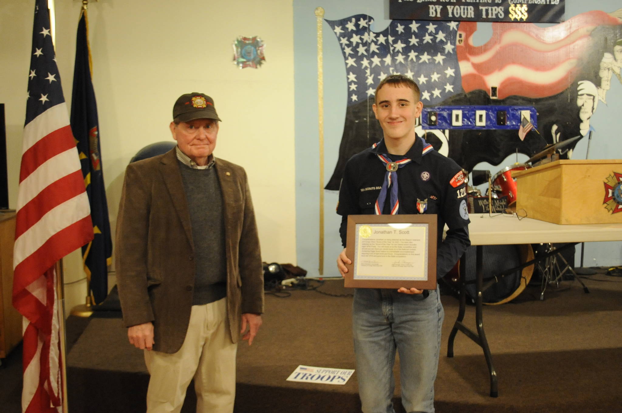 Sequim Vfw Names Writing Winners Scout Of The Year Sequim Gazette