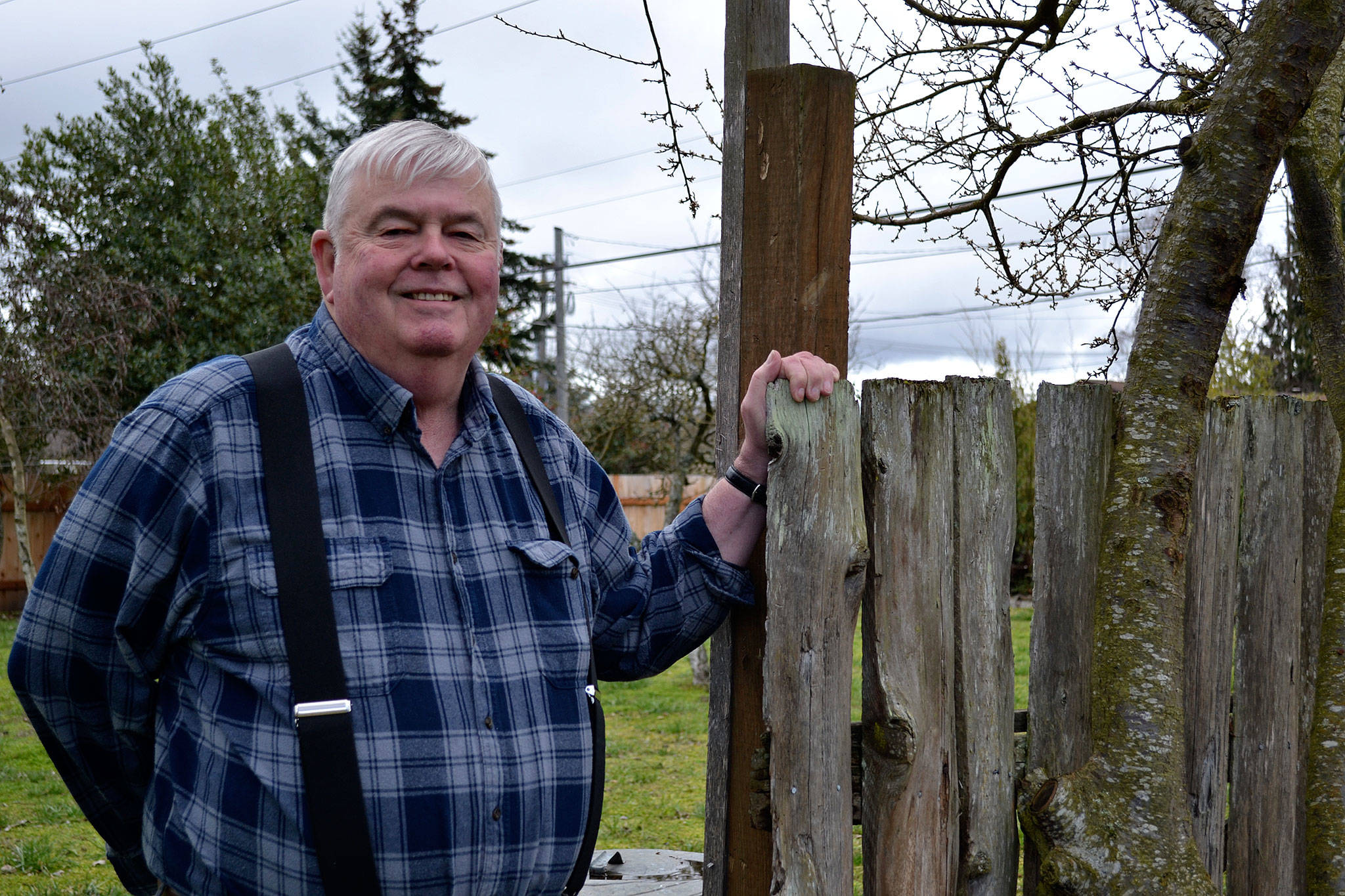 Stephen Olts, pictured here in 2017, was one of two Grand Pioneers that year for the Sequim Irrigation Festival. Born and raised in Sequim, Olts died on July 13. Sequim Gazette photo by Matthew Nash