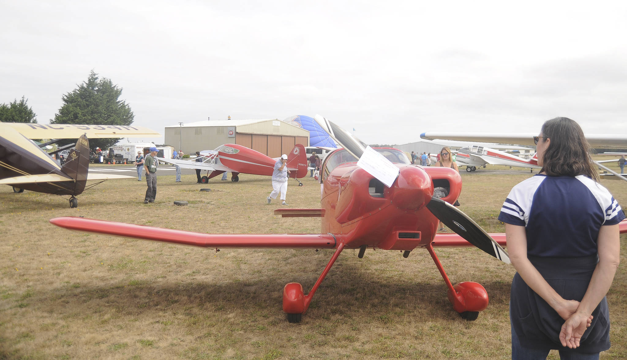 Organizers of the Olympic Peninsula Air Affaire anticipate plenty of pilots to stop in for the event on Saturday with fair weather and a year off from the festivities in 2020. Sequim Gazette file photo by Michael Dashiell