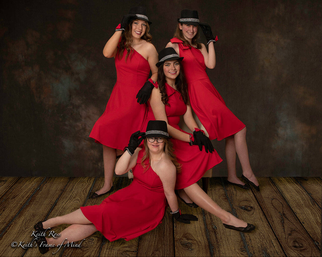 Photo Keith Ross/Keith’s Frame of Mind
Royalty participating in the 2022 scholarship pageant on Feb. 26, include, clockwise, from top left, Ellie Turner, Katherine Gould, Isabella Williams, and Lauren Willis.