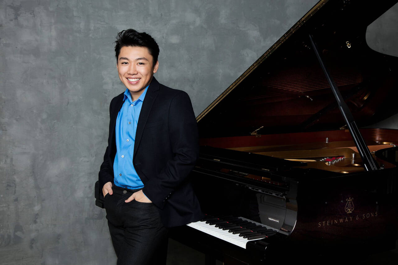 Photo by Simon Fowler / The 2022 Music on the Strait festival’s Friday, Sept. 2 concert features virtuoso pianist George Li (pictured), cellist Saeunn Thorsteinsdottir and Shostakovich’s Eighth String Quartet.