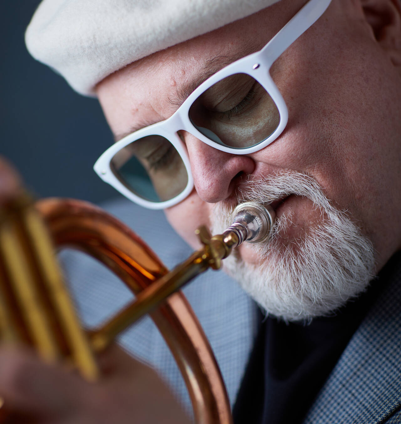 Photo by Steve Korn / Internationally-known jazz flugelhornist Dmitri Matheny comes to Peninsula College’s Maier Performance Hall for a concert, on Saturday, Nov. 12, backed by Craig Buhler and the David Jones Trio.