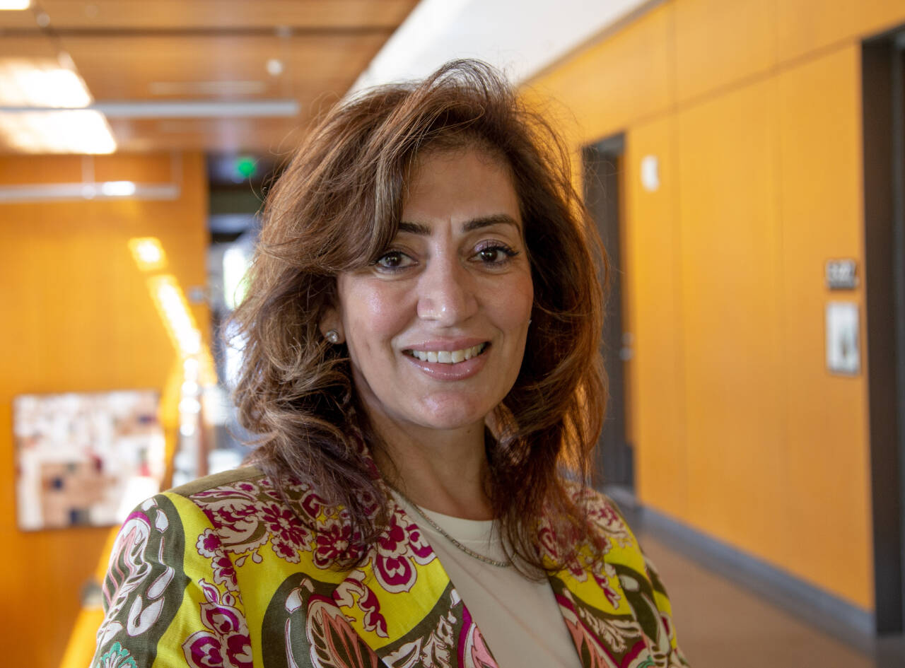 Photo courtesy of Peninsula College / Hanan Zawideh is Peninsula College’s first Vice President for Human Resources and Diversity, Equity and Inclusion.