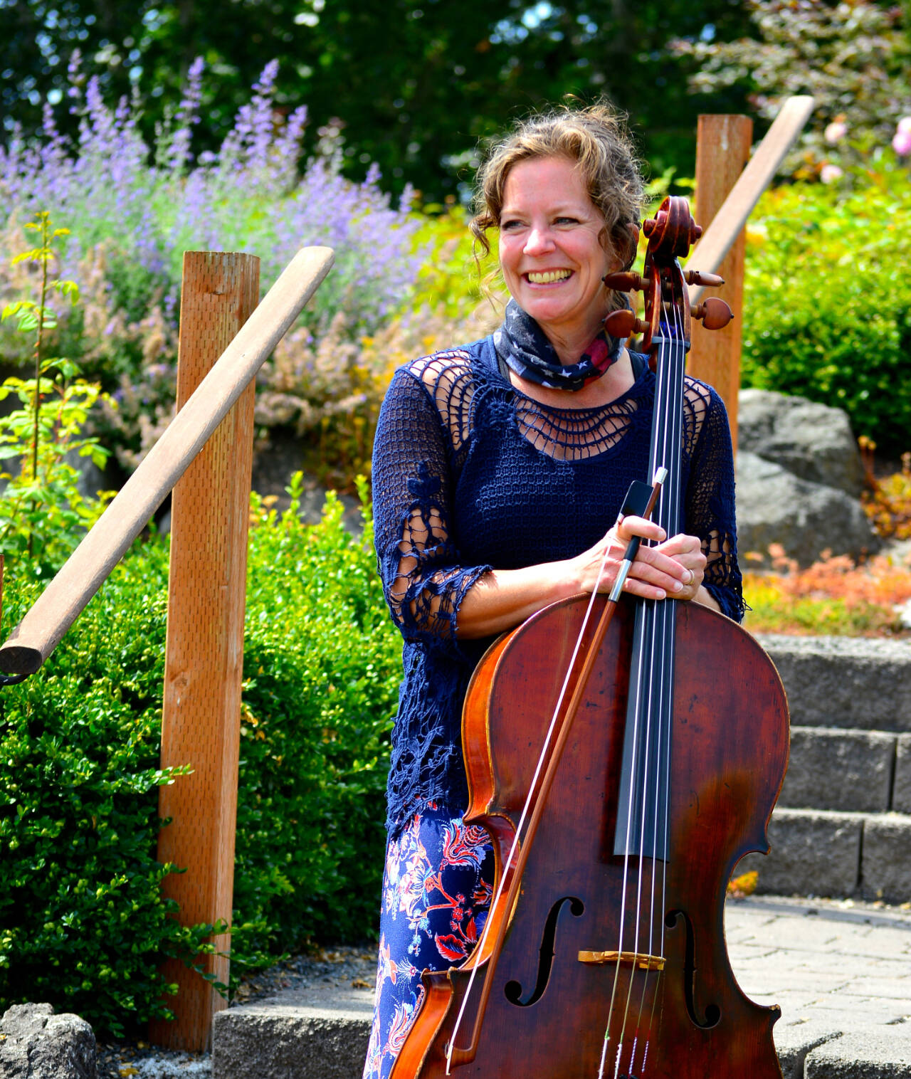 Photo by Diane Urbani de la Paz
Cellist Traci Winters Tyson is among the locally-grown featured soloists in the Port Angeles Symphony’s 91st season.