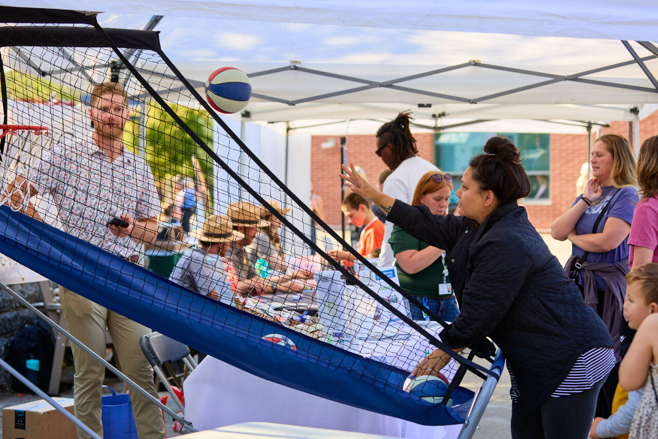 Photo courtesy of Sadie Miller/Peninsula College / Community members enjoy the inaugural Fall Spectacular at Peninsula College in 2022. This year’s event is set for Saturday Sept. 9; all activities are free.