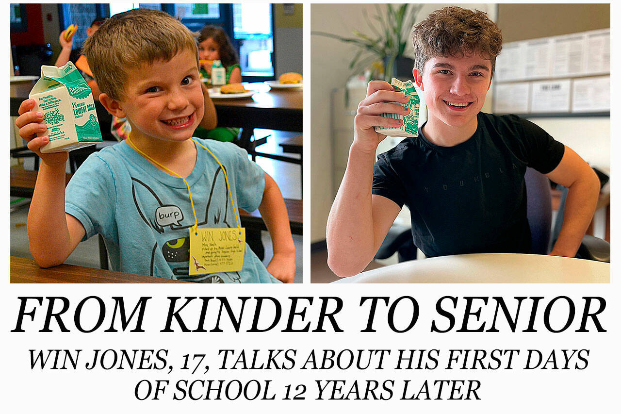 From Kinder to Senior: Win Jones, 17, talks about his first days of ...