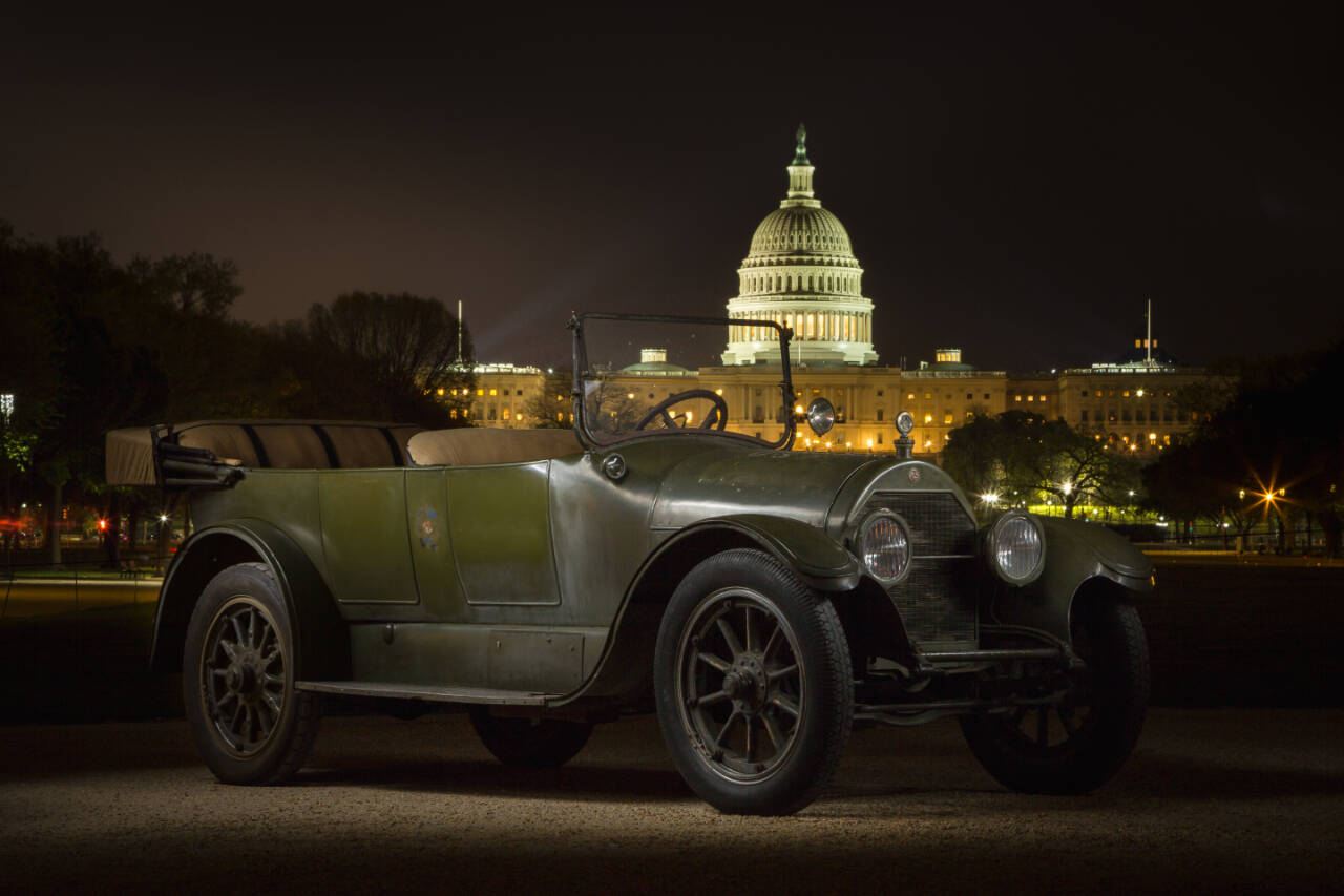 Photo courtesy of Hagerty Drivers Foundation / Marc Lassen’s 1918 Cadillac may be the only complete and largely unrestored Word War I military Cadillac that recorded military service in World War I.