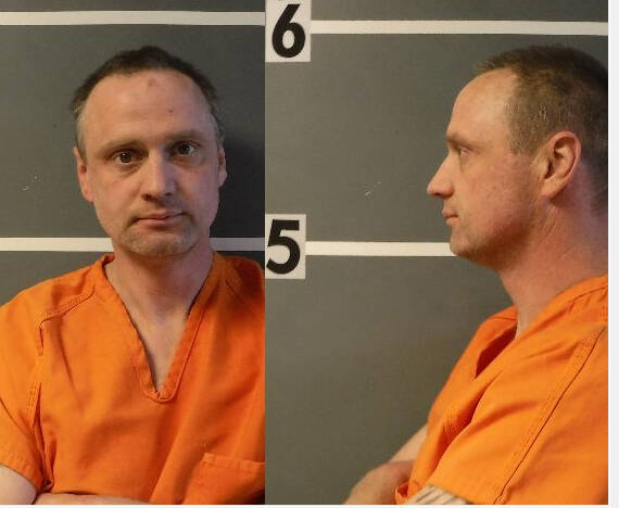 Photo courtesy of Clallam County Sheriff’s Office / Law enforcement officials are seeking 46-year-old Port Hadlock resident James Kingsland in connection with burglary and theft of a motor vehicle.