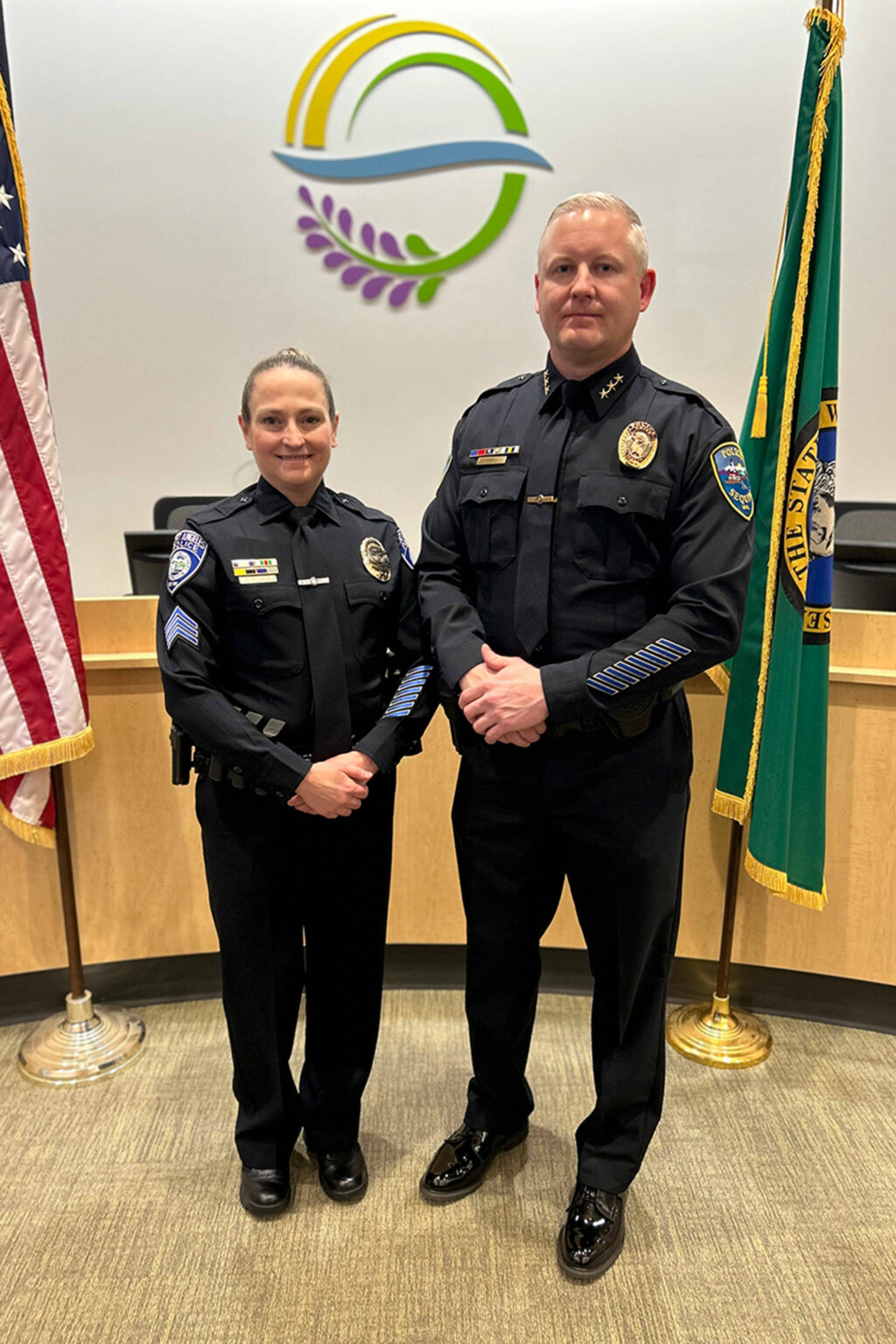 Hill sworn in as Sequim’s police chief | Sequim Gazette