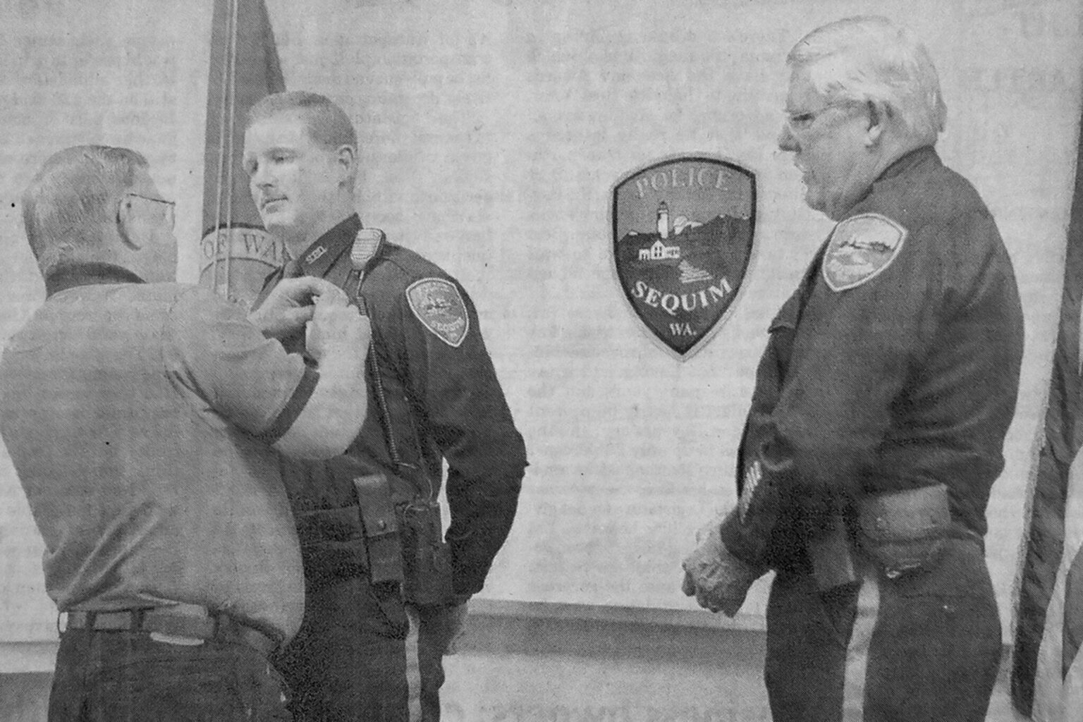 Hill sworn in as Sequim’s police chief | Sequim Gazette