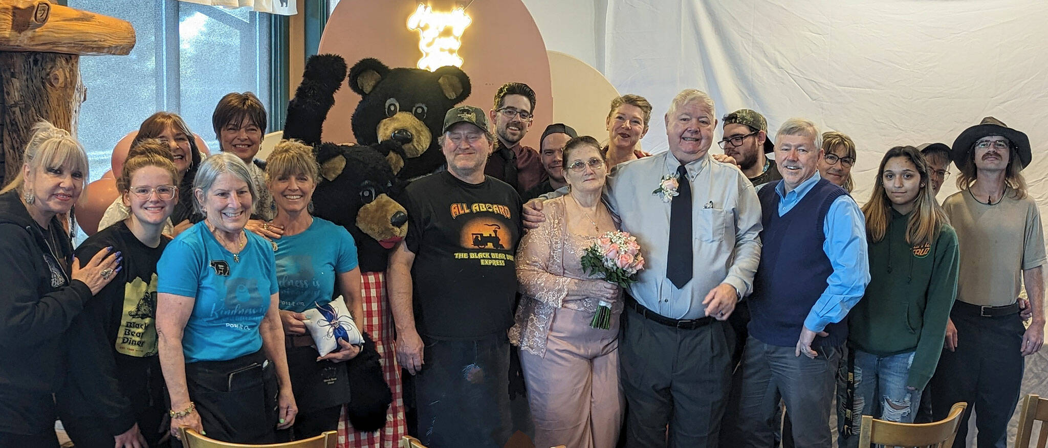 Long-time customers wed inside Black Bear Diner | Sequim Gazette