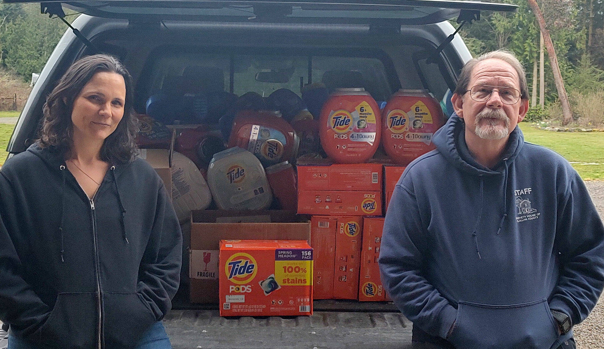 Serenity shelter receives 35,000-plus laundry pods from Catholic youths ...