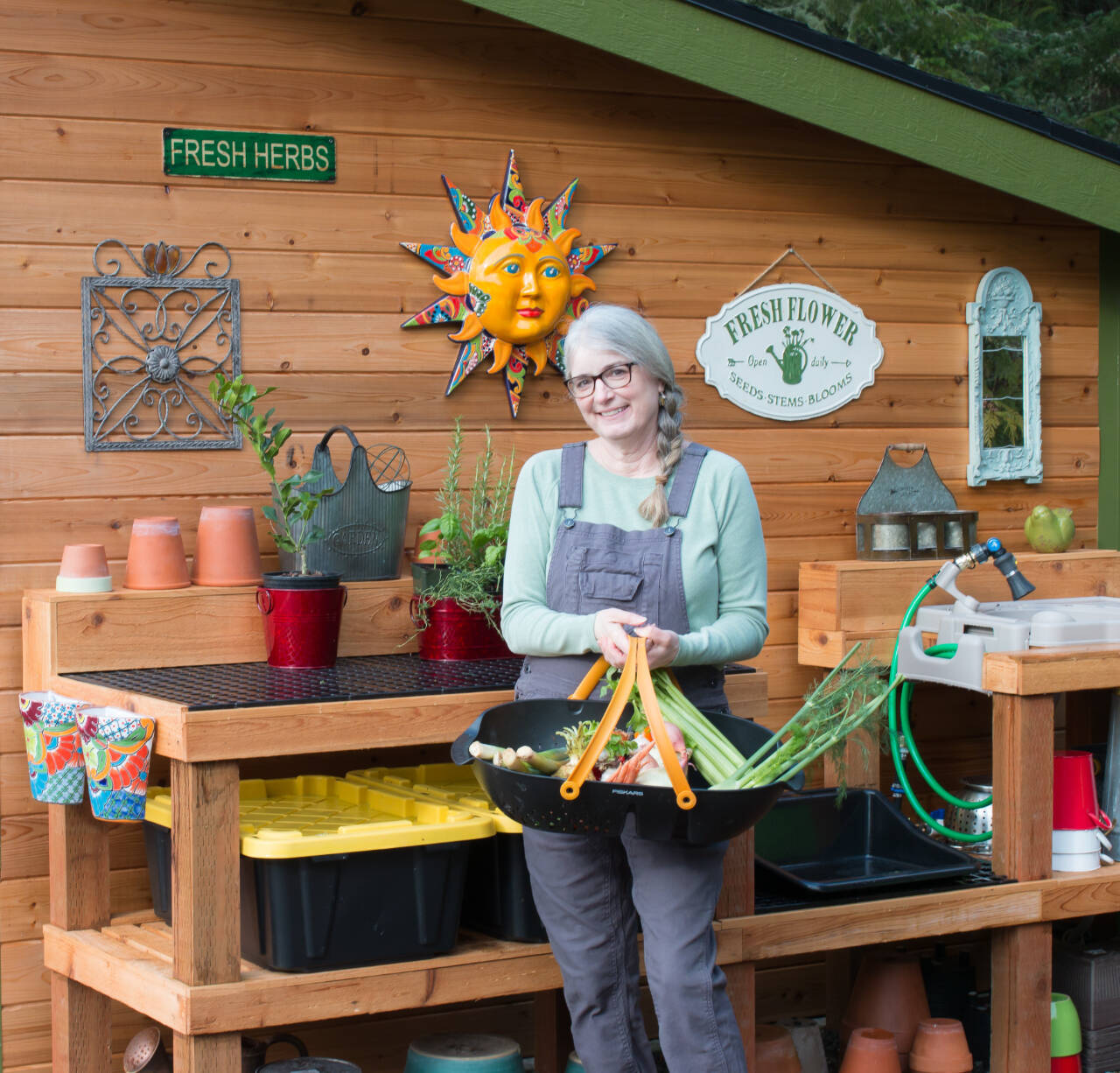 Photo courtesy of Pam Pace
Clallam County Master Gardener Pam Pace offers “Growing Culinary Herbs/Spices, Aromatics and Specialty Vegetables” at the next Digging Deeper series event set for June 29 at the Woodcock Demonstration Garden in Sequim.