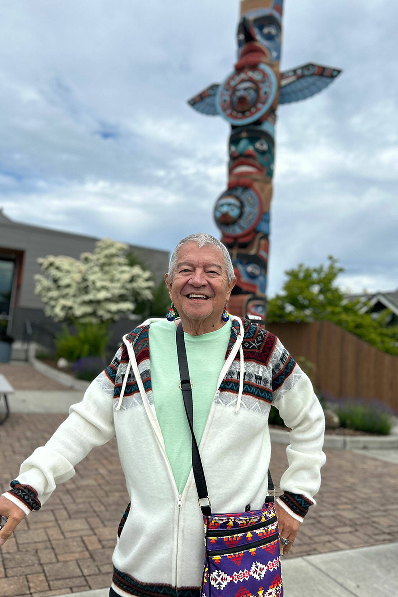 Sequim Gazette photo by Matthew Nash
For the third Sequim Pride event, Michael Lowe, its founder, will serve as its grand marshal starting at noon, June 29 at the Sequim Civic Center Plaza, 152 W. Cedar St.