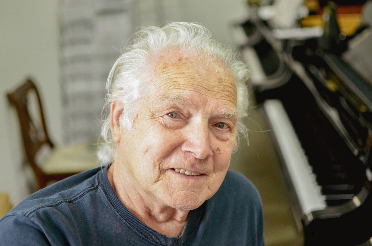 Sequim Gazette photo by Elijah Sussman / Paul Creech in his Carlsborg studio on June 22.