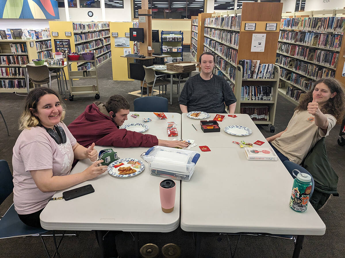 Photo courtesy of North Olympic Library System
Teens are invited to eat free pizza and play games at an after-hours event at the Sequim Library temporary location on Aug. 9.