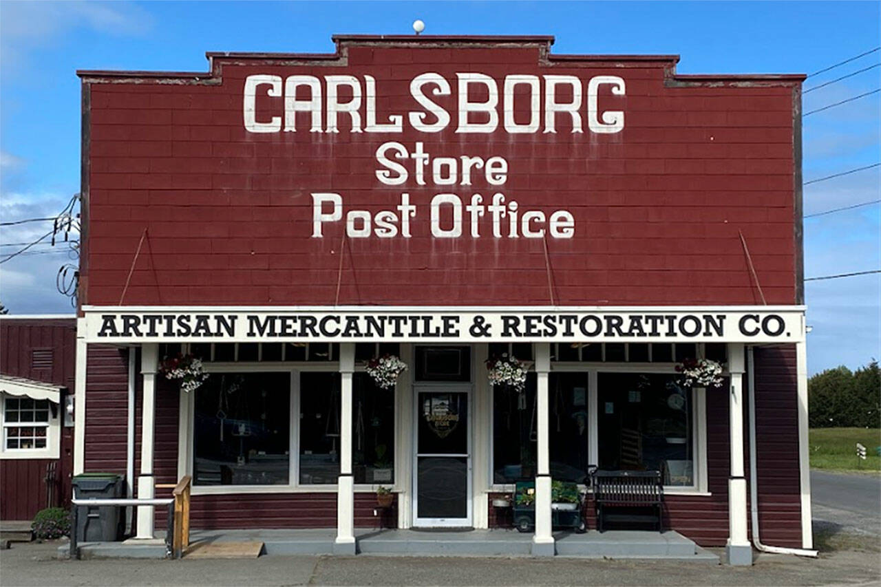 Photo courtesy Carlsborg Store/ The Carlsborg Store has slowly reopened to the public as an artisan mercantile and restoration business by owners Justin Pollak and Jonel Lyons. The business first opened in 1915 to accommodate the Carlsborg Mill.