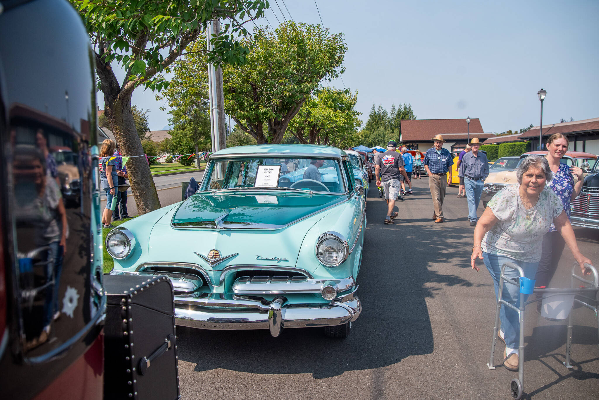 Sequim Gazette file photo by Emily Matthiessen / Sherwood Assisted Living’s Saturday event, “Classic Hits & Classic Cars” was a hit with residents and the general community in 2023. This year’s event is set for Aug. 24.