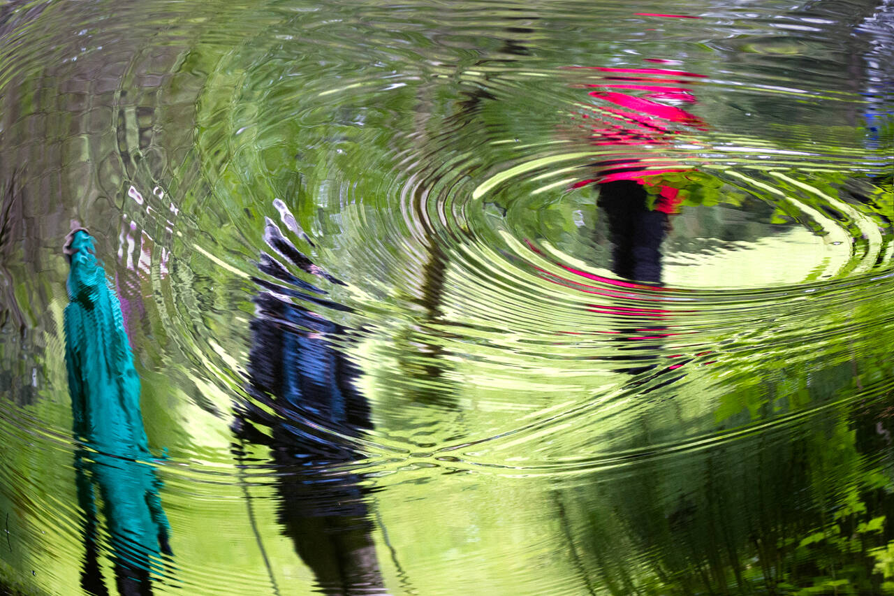 Photo by Christina Heliker
“Passing by the Pool,” a photograph by Christina Heliker of Sequim, is among the 40 works in Northwind Art’s new “Northwest Expressions” show in Port Townsend.