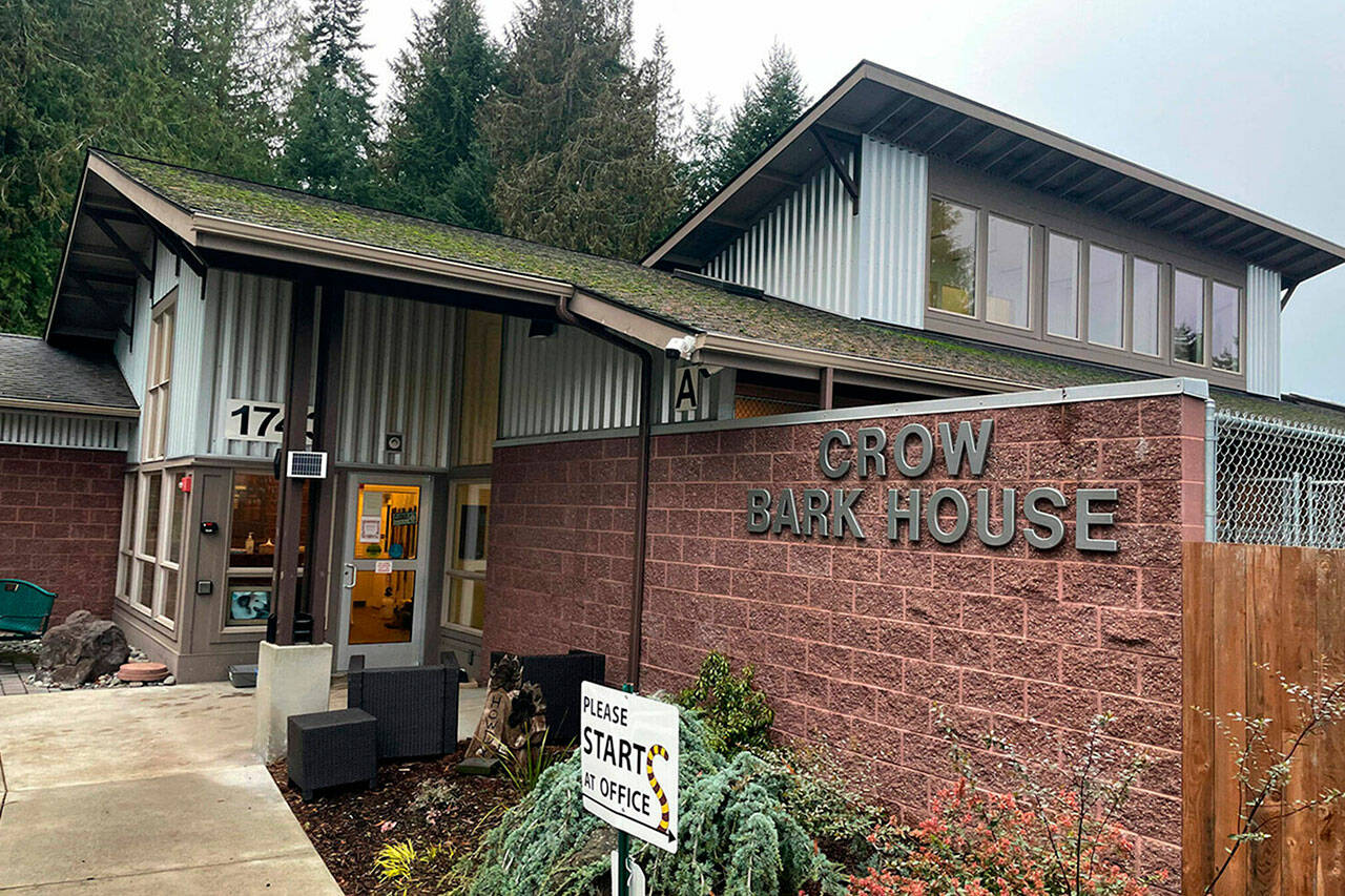 Sequim Gazette photo by Matthew Nash
Board members for the Olympic Peninsula Humane Society have reconsidered selling its dog facility The Bark House on Old Olympic Highway. They plan to form an advisory board, join a county advisory committee, and continue long-term planning while looking to resume operations at the dog facility at a later date.