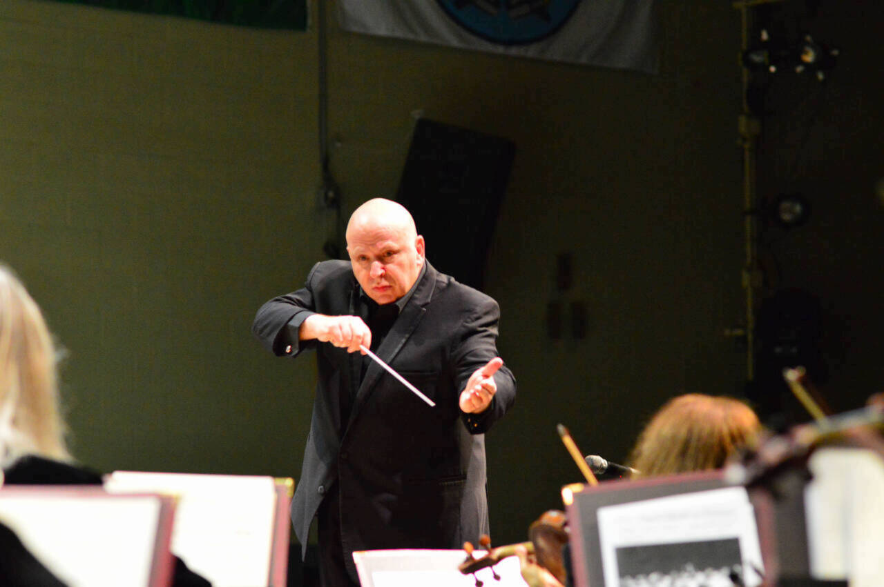 Photo courtesy Port Angeles Symphony
Conductor and artistic director Jonathan Pasternack is beginning his 10th season leading the Port Angeles Symphony.