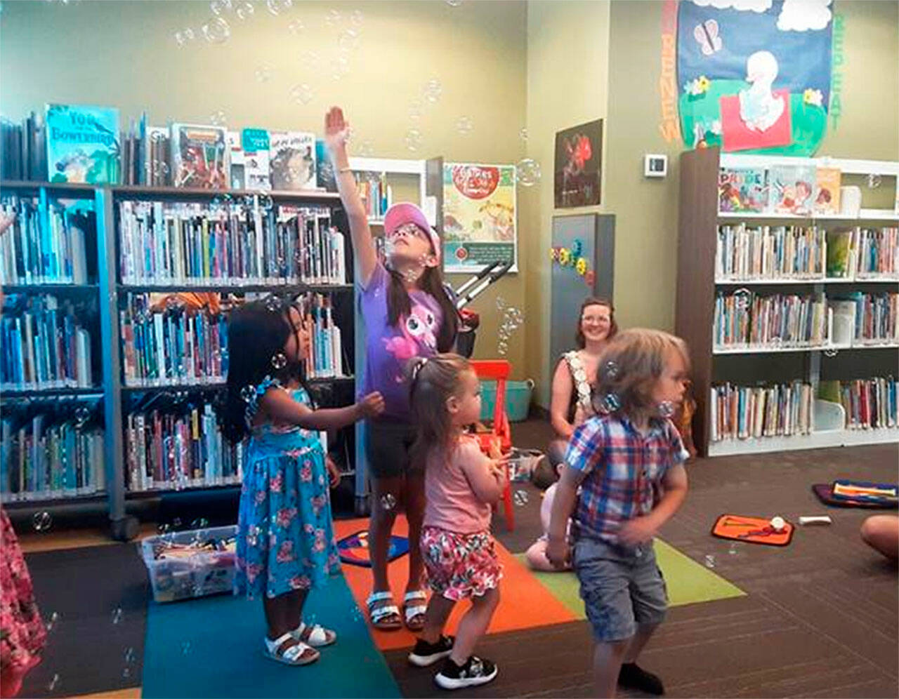 Photo courtesy of North Olympic Library System
Storytime begins at North Olympic Library Systems’ branches in September and goes through mid-December. The Sequim Library Temporary Location, 609 W. Washington St., hosts Storytime from 9:30 a.m.-10 a.m. Tuesdays.