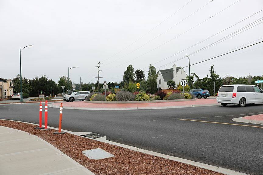 Photo courtesy of City of Sequim / Roadwork on North Sequim Avenue and roundabout begins Thursday, Aug. 29.