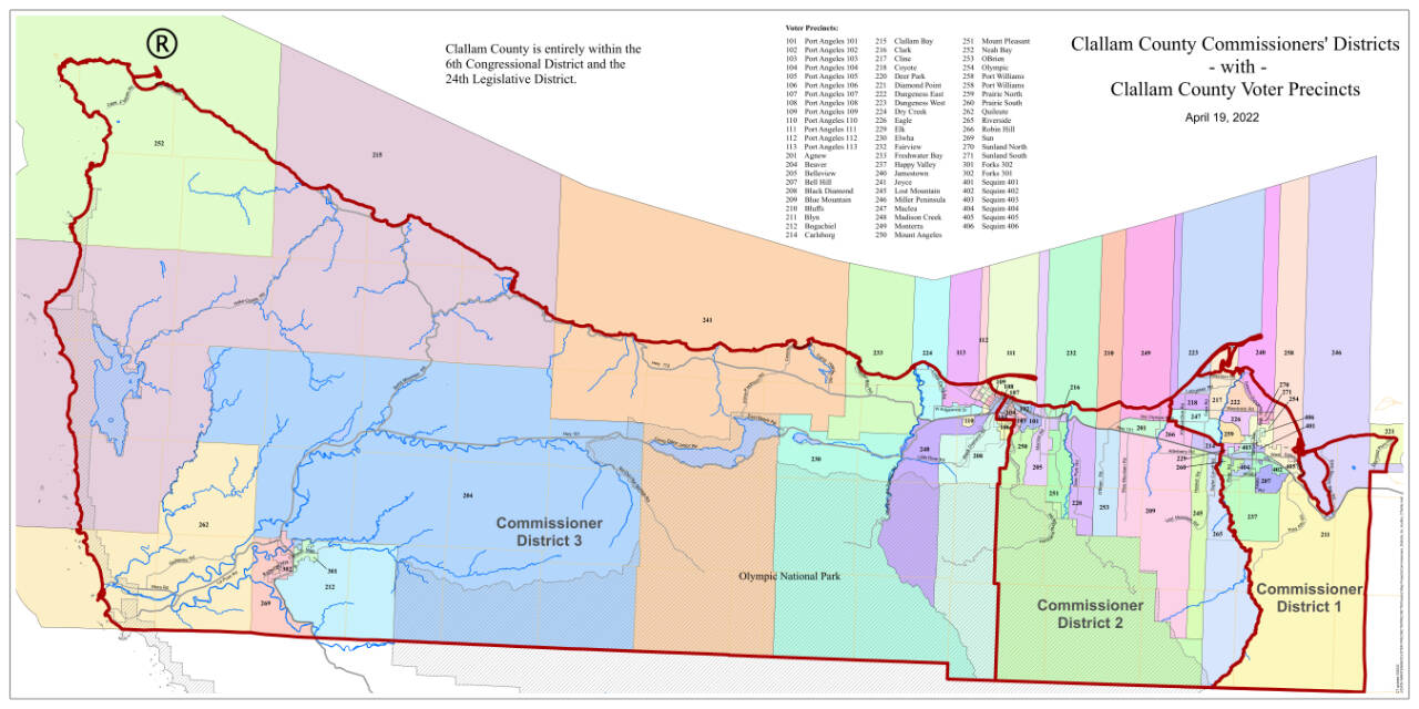 Map courtesy of Clallam County