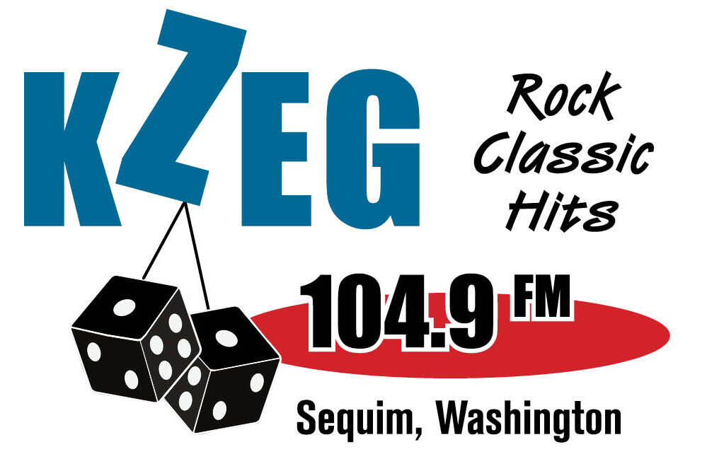 Logo courtesy of Brown Maloney / Sequim’s radio station KZQM has changed its call letters to KZEG.