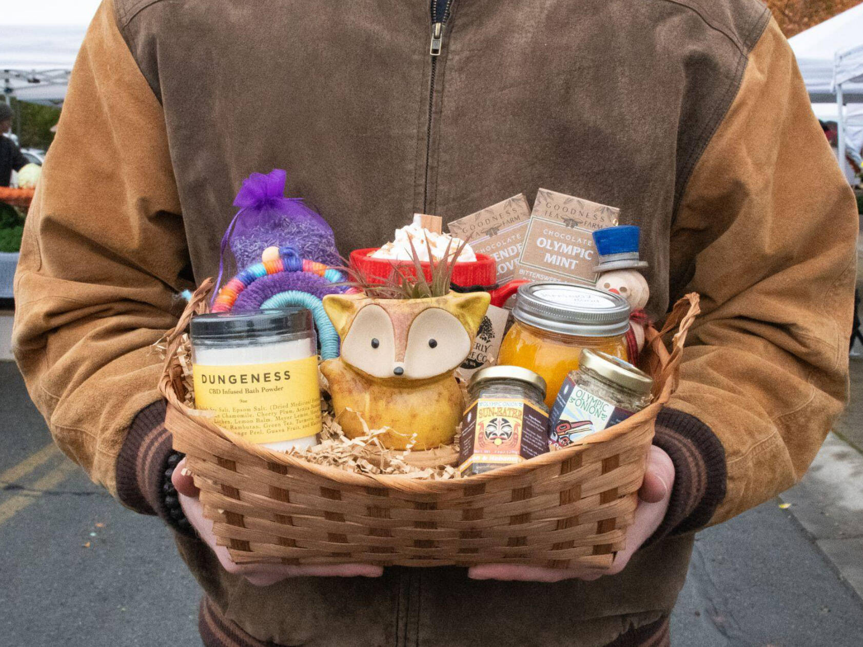 Photo courtesy Sequim Farmers & Artisans Market
The Sequim Farmers & Artisans Market offers its Winter Market with local wares at the Sequim Civic Center Plaza from 10 a.m.-2 p.m. on Nov. 23 and Dec. 21.