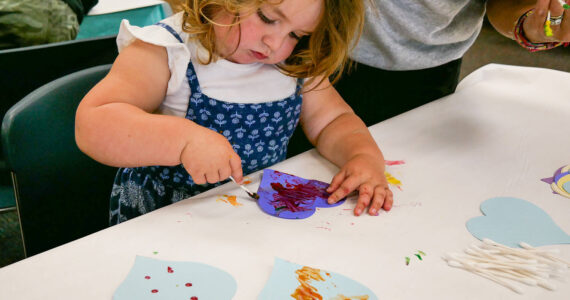 Photo courtesy NOLS
Children ages 5 and under can enjoy the free Little Hands Art program at the Sequim Library Temporary Location, 609 W. Washington St., from 9-9:45 a.m. Tuesday, Dec. 17.