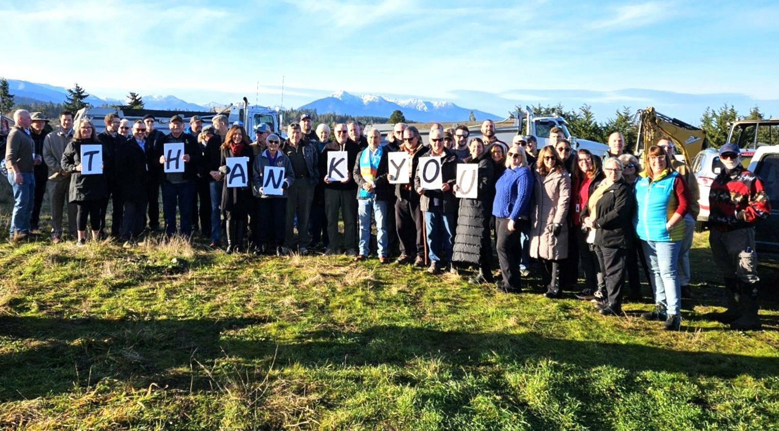 Habitat holds ceremonial groundbreaking at new Carlsborg property ...